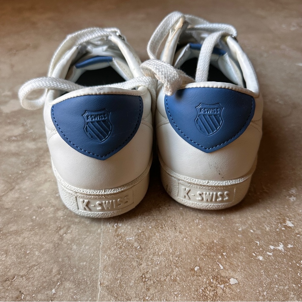 KSwiss Classic White low leather Sneakers. - Picture 4 of 8